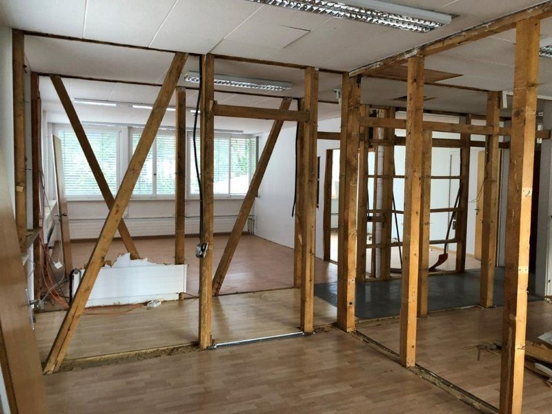 Fitnessraum Ost  vorher